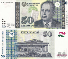 TAJIKISTAN       50 Somoni       P-26b       2017       UNC - Tayikistán