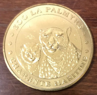 17 ZOO LA PALMYRE LES GUÉPARDS MDP 2017 MÉDAILLE SOUVENIR MONNAIE DE PARIS JETON TOURISTIQUE MEDALS COINS TOKENS - 2017