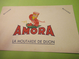 Buvard Ancien /moutarde/AMORA!/La Moutarde  De DIJON /vers1960    BUV607 - Mostard