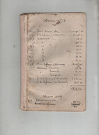 Livre De Comptes Médecin De 1938 à 1946 - Manuscritos