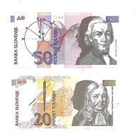 SLOVENIE 2 BILLETS NEUFS REF SLO.01 - Eslovenia