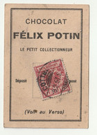 Félix Potin - Chocolat - Le Petit Collectionneur - Timbre Poste 4 - Chocolate