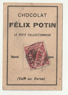 Félix Potin - Chocolat - Le Petit Collectionneur - Timbre Poste 4 - Chocolat