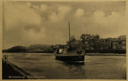 Middelburg  (Zld) Blauwen Dijk (schip Prinses Juliana) 19?? - Middelburg