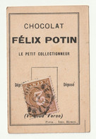 Félix Potin - Chocolat - Le Petit Collectionneur - Timbre Poste 11 - Chocolat