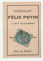 Félix Potin - Chocolat - Le Petit Collectionneur - Timbre Poste 14 - Cioccolato