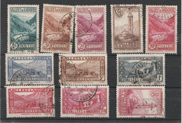 Andorre Serie Du 24 A 45 Sauf Le 26 29 30 Cote 360 Plus Le 46 Cot 19 Et Oblitérations Authentiques - Used Stamps