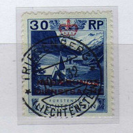 Liechtenstein - 1932 - 30 R. Timbre De Service Obliteres - Oficial