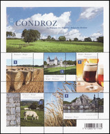 BL202**(4280/4284) - Régions De Belgique / Belgische Streken / Regionen Belgiens - Le/De/Der - Condroz - EUROPE - Beers