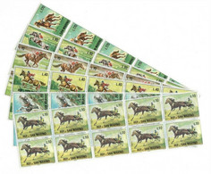 S27664) Dealer Stock San Marino 1966 MNH Horses Horse 6v (X10 Sets) - Lots & Serien