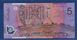 AUSTRALIA - P.57b - 5 Dollars 2003 UNC Serie CB 03 809979 - 2001-2003 (polymeerbiljetten)