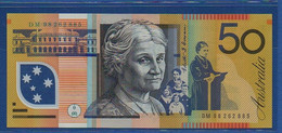 AUSTRALIA - P.54b - 50 Dollars 1998 UNC, Serie DM 98 262885 - 1992-2001 (billetes De Polímero)