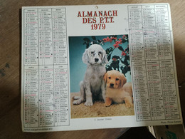 71 // CALENDRIER DES P.T.T  1979 - Big : 1971-80