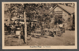 CPA BELGIUM - ASQUILLIES PLAGE - LA TERRASSE (PLB#03-189) - Quevy