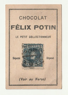 Félix Potin - Chocolat - Le Petit Collectionneur - Timbre Poste 17 - Chocolate