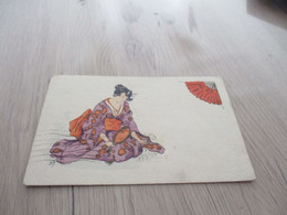 CPA Japon Japan Illustrateur Geishas Bill ?   Paypal Ok Out Of Europe With Conditions - Autres & Non Classés