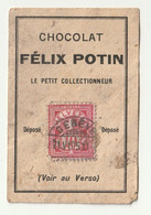 Félix Potin - Chocolat - Le Petit Collectionneur - Timbre Poste 22 - Cioccolato