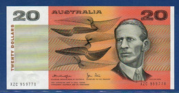 AUSTRALIA - P.46c1 - 20 Dollars 1979 UNC, Serie XZC 959778 - 1974-94 Australia Reserve Bank (papier)