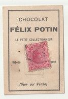 Félix Potin - Chocolat - Le Petit Collectionneur - Timbre Poste 28 - Chocolate