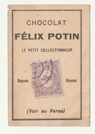 Félix Potin - Chocolat - Le Petit Collectionneur - Timbre Poste 33 - Chocolate