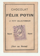 Félix Potin - Chocolat - Le Petit Collectionneur - Timbre Poste 33 - Chocolat