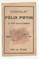 Félix Potin - Chocolat - Le Petit Collectionneur - Timbre Poste 36 - Chocolate