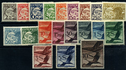 Austria (aéreo) Nº 12/31*. Año 1925/30 - Altri & Non Classificati