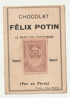 Félix Potin - Chocolat - Le Petit Collectionneur - Timbre Poste 39 - Chocolat