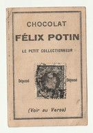 Félix Potin - Chocolat - Le Petit Collectionneur - Timbre Poste 40 - Chocolat