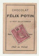 Félix Potin - Chocolat - Le Petit Collectionneur - Timbre Poste 41 - Chocolate