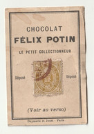 Félix Potin - Chocolat - Le Petit Collectionneur - Timbre Poste 48 - Chocolate