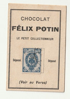 Félix Potin - Chocolat - Le Petit Collectionneur - Timbre Poste 50 - Chocolate