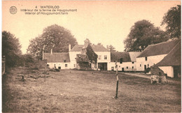 CPA  Carte Postale   Belgique  Waterloo  Intérieur De La Ferme De Hougoumont  VM63421 - Waterloo