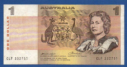 AUSTRALIA - P.42b2 - 1 Dollar (1974-1983) AVF, Serie CLP 332751 - 1974-94 Australia Reserve Bank (paper Notes)