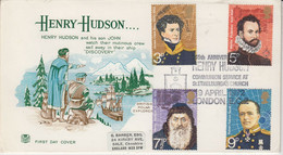 United Kingdom 1972 Commemorating Cover Polar Explorer Henty Hudson Ca 9 April 1972 London (TA192) - Polarforscher & Promis