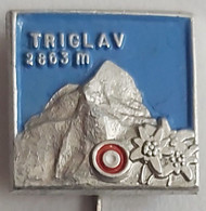 Triglav 2863m Slovenia Alpinism, MOUNTAINEERING CLIMBING MOUNTAIN PIN  C/1 - Alpinismus, Bergsteigen