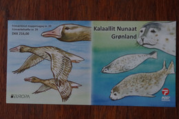 2-975 Oie Gans Goose Ganso Oca Gé Seal Phoque Foca Dichtung Sello Sigillo Zeehond Selar Greenland Carnet 29 Europa 2021 - Gansos