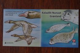 2-975 Oie Gans Goose Ganso Oca Gé Seal Phoque Foca Dichtung Sello Sigillo Zeehond Selar Greenland Carnet 29 Europa 2021 - Oche