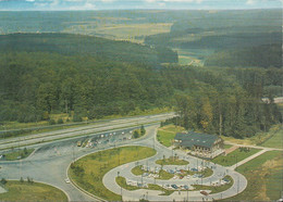 D-35305 Grünberg - Bundesautobahn-Rasthaus  "Reinhardshain" - Luftaufnahme - Grünberg