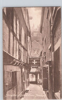 SHROPSHIRE - SHREWSBURY - GOLDEN CROSS PASSAGE 1909 - Shropshire