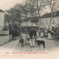 Mareuil Les Meaux * 1904 Attelage à Chien Voiture à Chiens La Place * Charcuterie Boucherie MEIGNAN * Manège Carrousel - Sonstige & Ohne Zuordnung