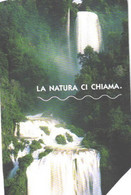 Italy:Used Phonecard, Telecom Italia, 5 EUR, Waterfalls, 2004 - Pubbliche Tematiche