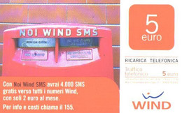 Italy:Used Phonecard, Ricarica Telefonica, 5 EUR, Phone - Publieke Thema