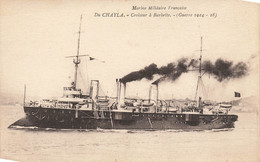 Bateau * Le Croiseur à Barbette DU CHAYLA * Marine Militaire Française * Militaria - Warships