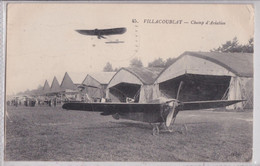 Vélizy Villacoublay - Champ D'Aviation Avion Aérodrome Hangar - Velizy