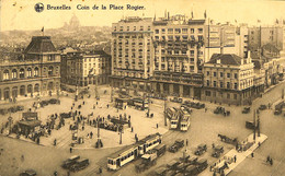 Belgique - Bruxelles - Coin De La Place Rogier - Marktpleinen, Pleinen