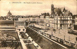 Belgique - Bruxelles - Brussel - Rue Royale Et Jardin Botanique - Lanen, Boulevards