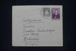 IRLANDE - Enveloppe Pour La Suisse, Affranchissement Varié - L 139872 - Lettres & Documents