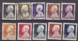 Q6586 - MONACO Yv N°302/306 - Used Stamps