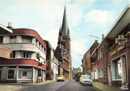 Solesmes * La Rue Clémenceau * Pharmacie Crouant * Automobile Voiture Citroën DS - Solesmes